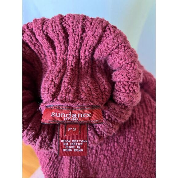 Red Sundance Turtleneck Sweater - Picture 5 of 5